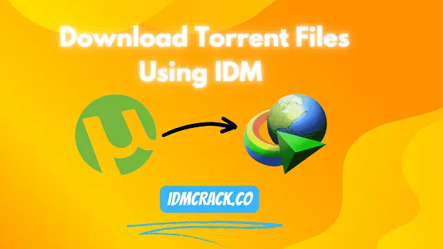 Download Torrent Files With lDM logo