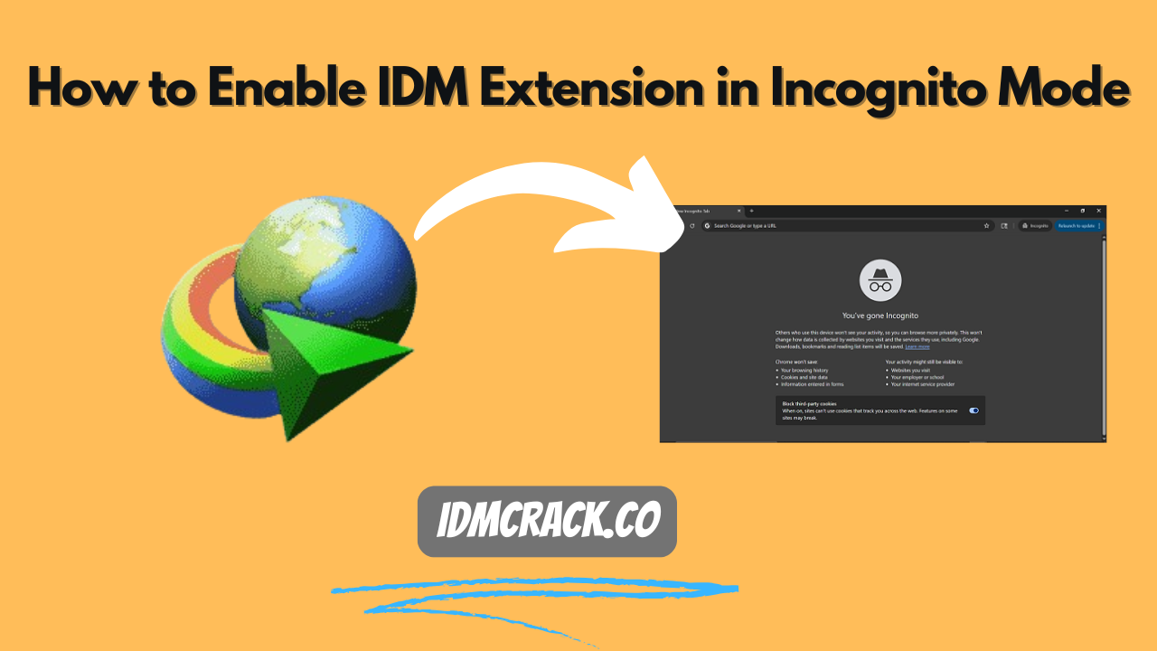 How to enable IDM in Incognito Mode thumbnail