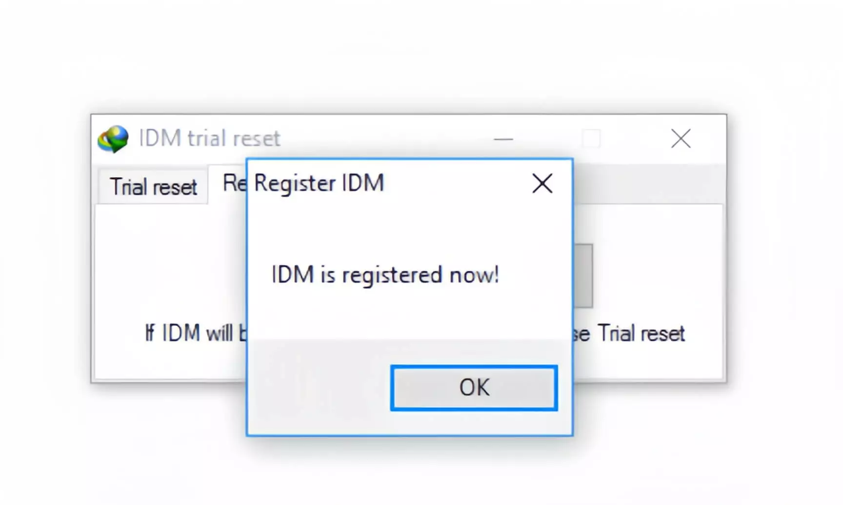 IDM is Registered Now